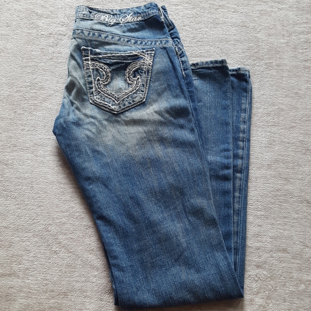 Big Star Sweet Boot Ultra Low Rise Jean - Picture 7 of 7